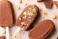 Wholesome Homemade Chocolate Ice Cream Bars