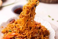 Aromatic Chilli Oil Chicken Noodles