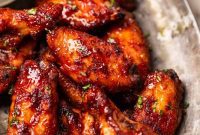 Fiery Air Fryer BBQ Chicken Wings
