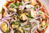 Spicy Nepali Mushroom Salad
