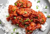 Sticky Honey Garlic Chicken