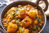Classic Aloo Matar: Traditional Potato and Green Pea Curry