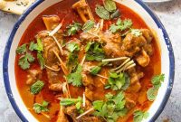 Slow Cooked Mutton Nihari with Bone Marrow