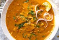 Comforting Lentil Dumpling Stew