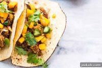 Healthy Oat-Crusted Fish Tacos with Vibrant Mango Salsa