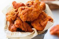 Homemade Crispy Spicy Popcorn Chicken