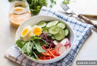 Black Rice Power Bowl with Fiery Peanut Dressing