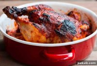 Golden Indian Masala Roast Chicken