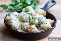 Ultra Creamy Parsley Baby Potatoes No Mayo