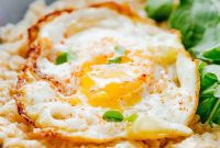 Umami Garlic Oats with Golden Masala Egg
