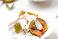 Warm Roasted Figs with Cardamom-Kissed Yogurt