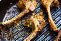 Aromatic Lamb with Fig Balsamic Glaze