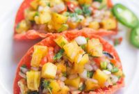 Grilled Pineapple Habanero Salsa