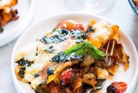 30-Minute One-Pan Vegetarian Lasagna