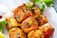 Oven-Baked Tandoori Paneer Tikka