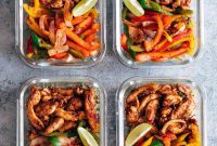 Zesty Chicken Fajita Quinoa Meal Prep