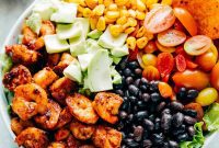 Zesty Shrimp Avocado Taco Bowl