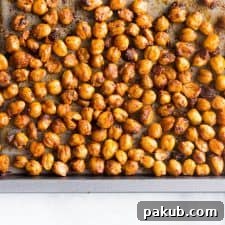 Masala chana, freshly roasted and served in a bowl, showing its crispy texture