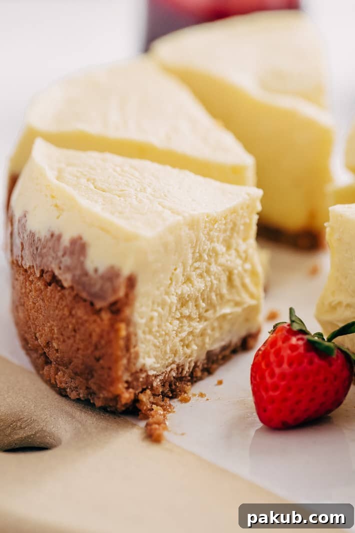 Master Your Instant Pot 21 Recipes for Every Meal 23 Classic New York Style Cheesecake, prepared flawlessly in an Instant Pot.