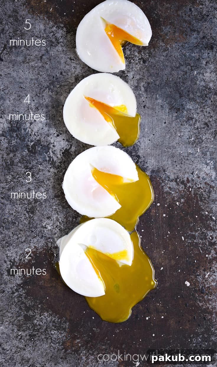 Master Your Instant Pot 21 Recipes for Every Meal 4 Delicate poached eggs made in the Instant Pot, with runny yolks ready to top toast or salads.
