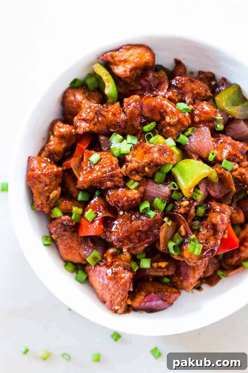 Easy recipe for Indian Chinese Chilli Chicken Dry. This will give you fool prool restaurant style chinese chilli chicken dry every time! It's sweet and sour, crispy and spicy. You can also make it with gravy, but dry is our favourite.