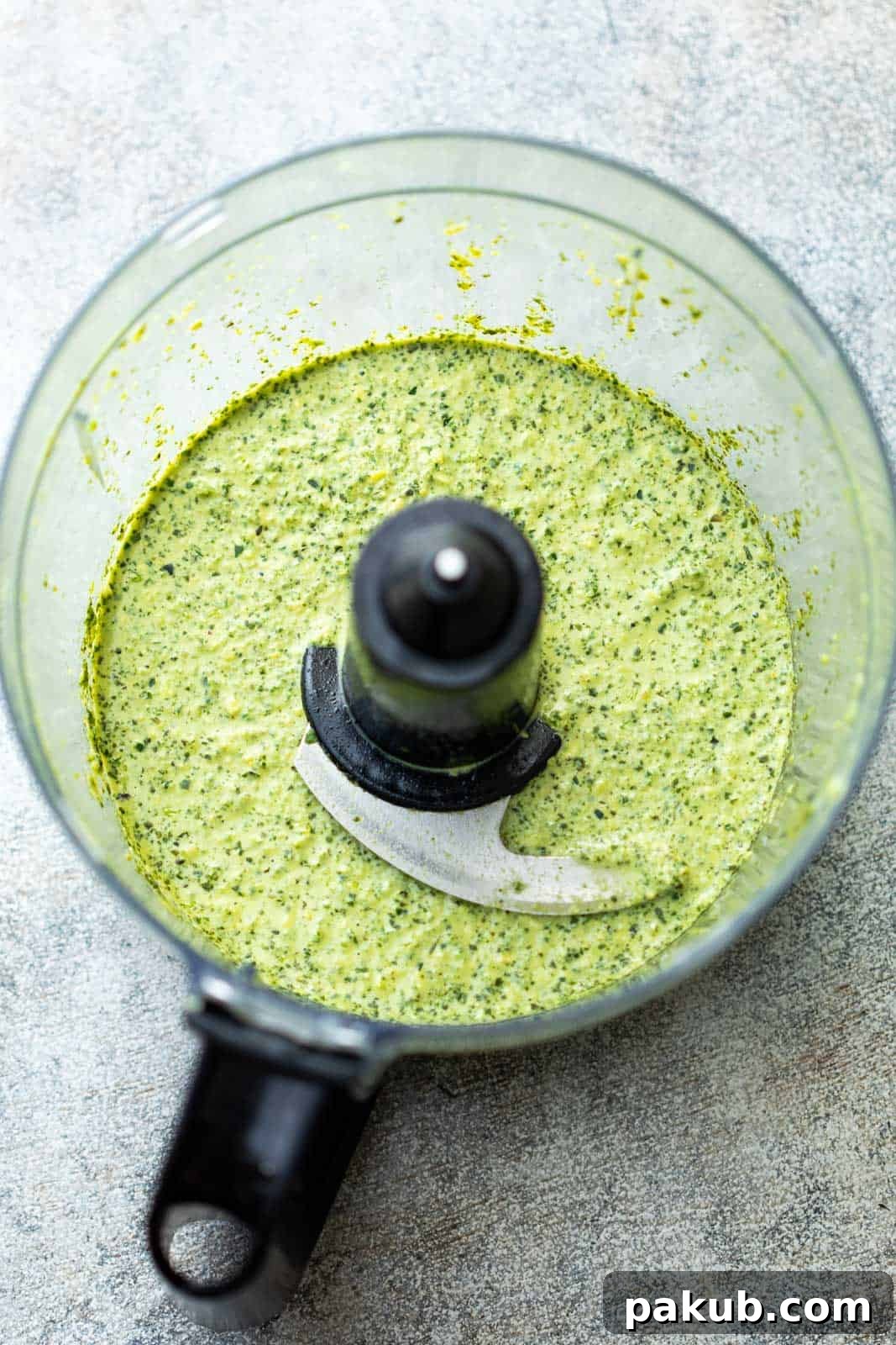 Jalapeno pesto in a blender