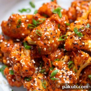 air fryer bang bang cauliflower