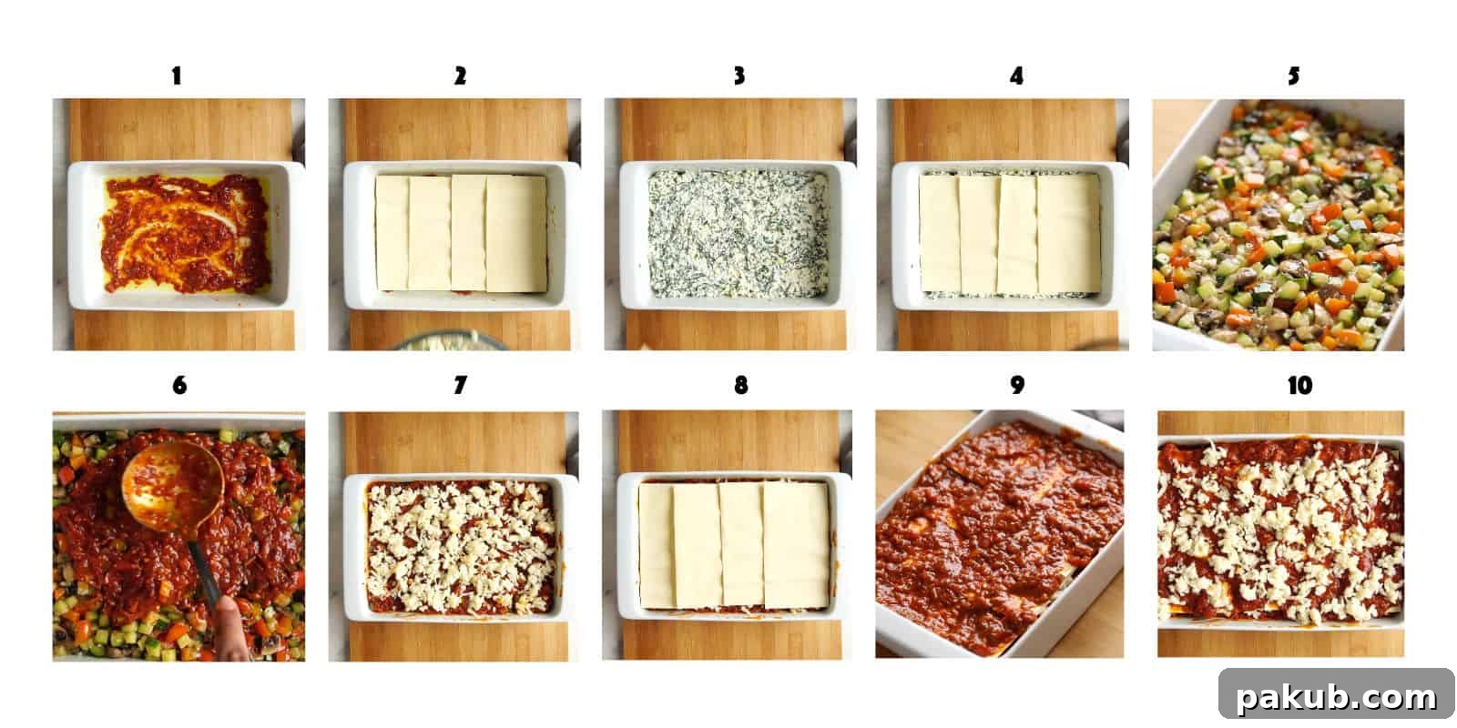 Effortless Vegetarian Lasagna Guide 4 How to layer a lasagna