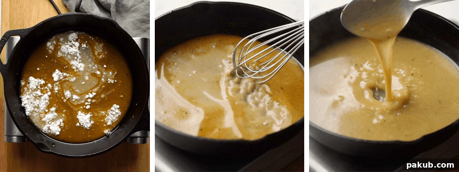steps to make the jus