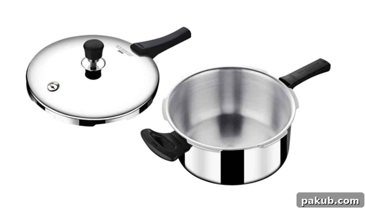 My Favorite Kitchen Workhorses of 2022 5 A sleek and modern Stahl pressure cooker, showcasing its elegant design and high-quality construction, a reliable tool for efficient cooking.