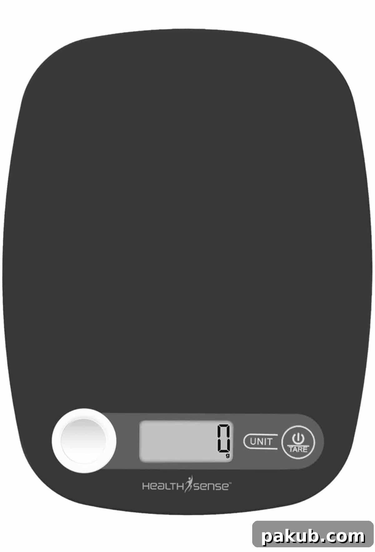 My Favorite Kitchen Workhorses of 2022 8 A modern digital kitchen weighing scale, displaying its precise measurement capabilities, an essential tool for accurate cooking and baking.
