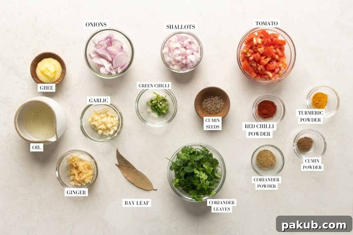 ingredients for langar wali dal
