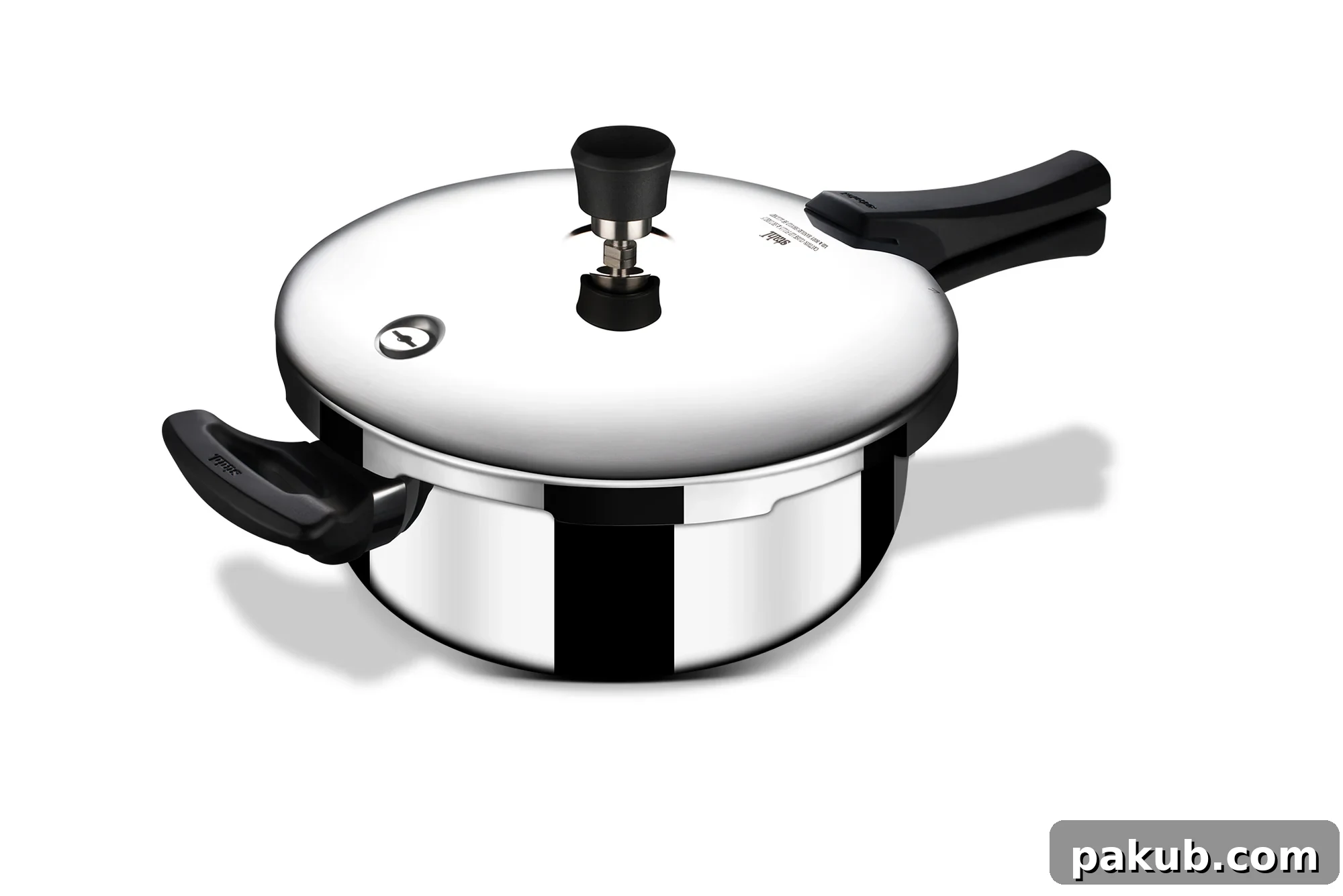 Stahl Pressure Cooker, sleek stainless steel design