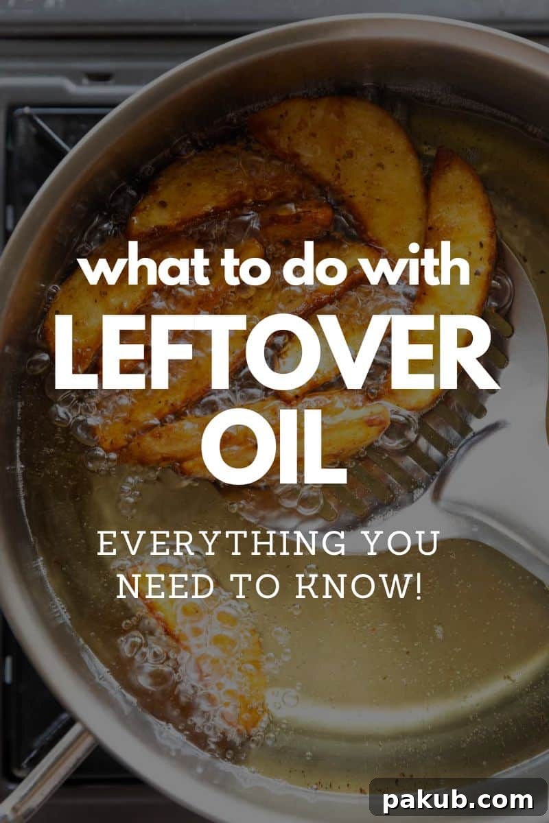cooking oil in a pan with text overlay