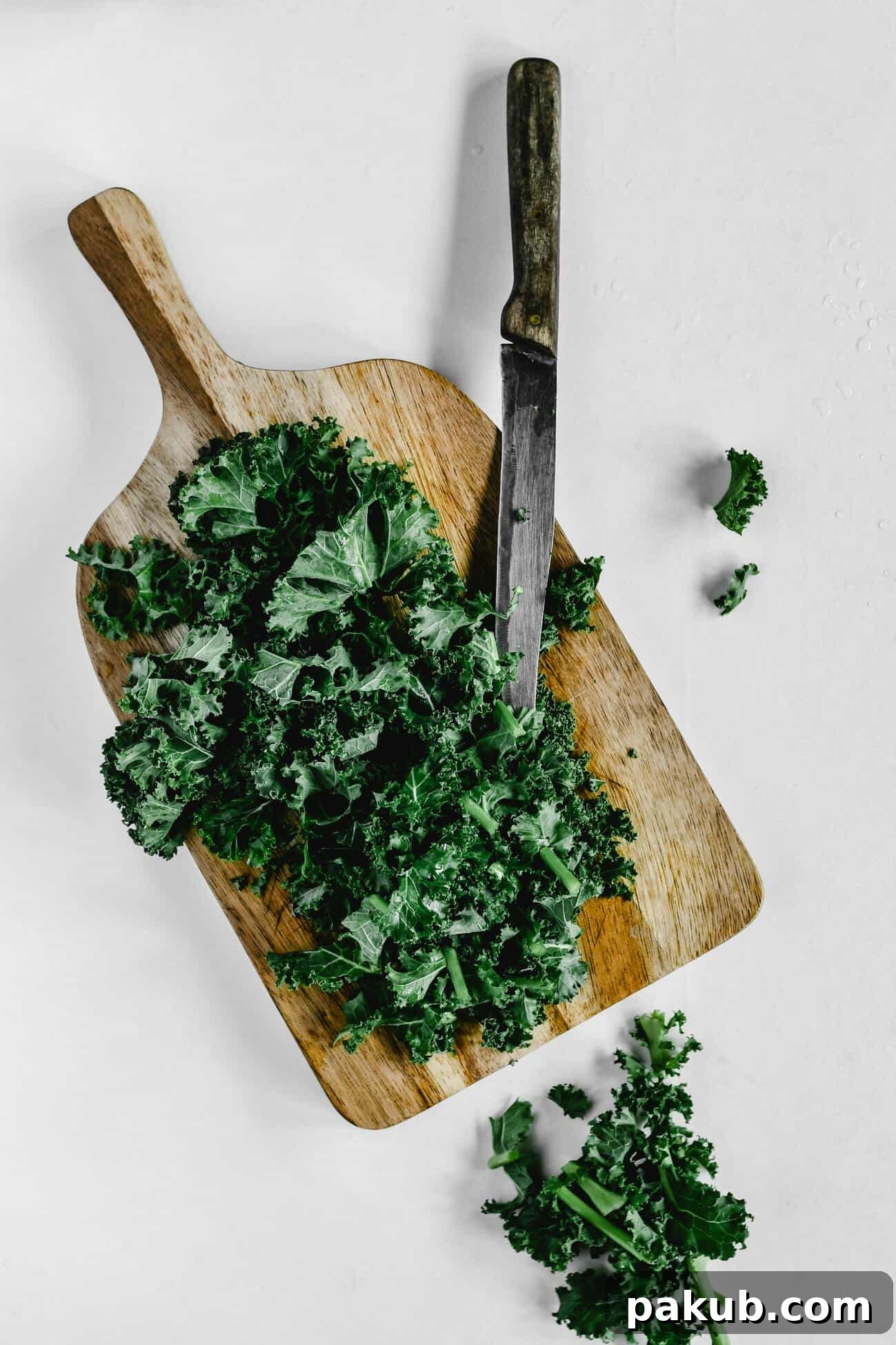 A beautifully presented bowl of a dish made with leafy greens, showcasing the potential of frozen ingredients.