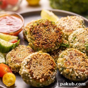 Broccoli Tikki - A healthy and delicious snack