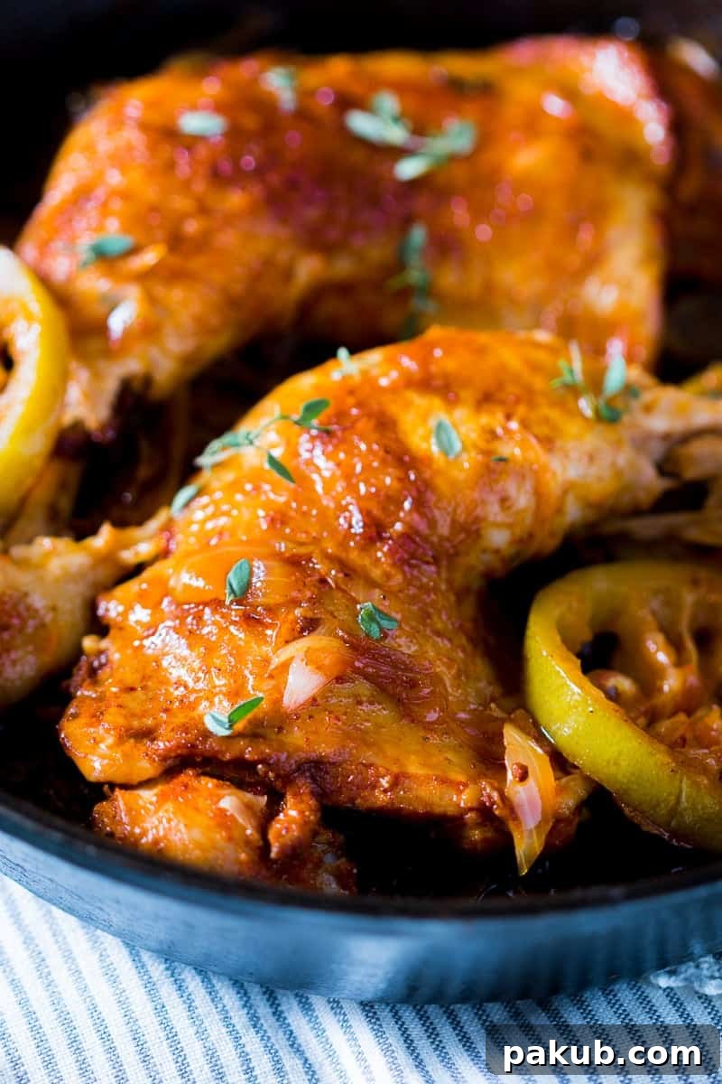 Caramelized Onion Thyme Lemon Chicken Legs Insanely delicious 5 ingredient, gluten free and super juicy caramelized onion, thyme and lemon chicken legs which takes 30 minutes and only one pan.