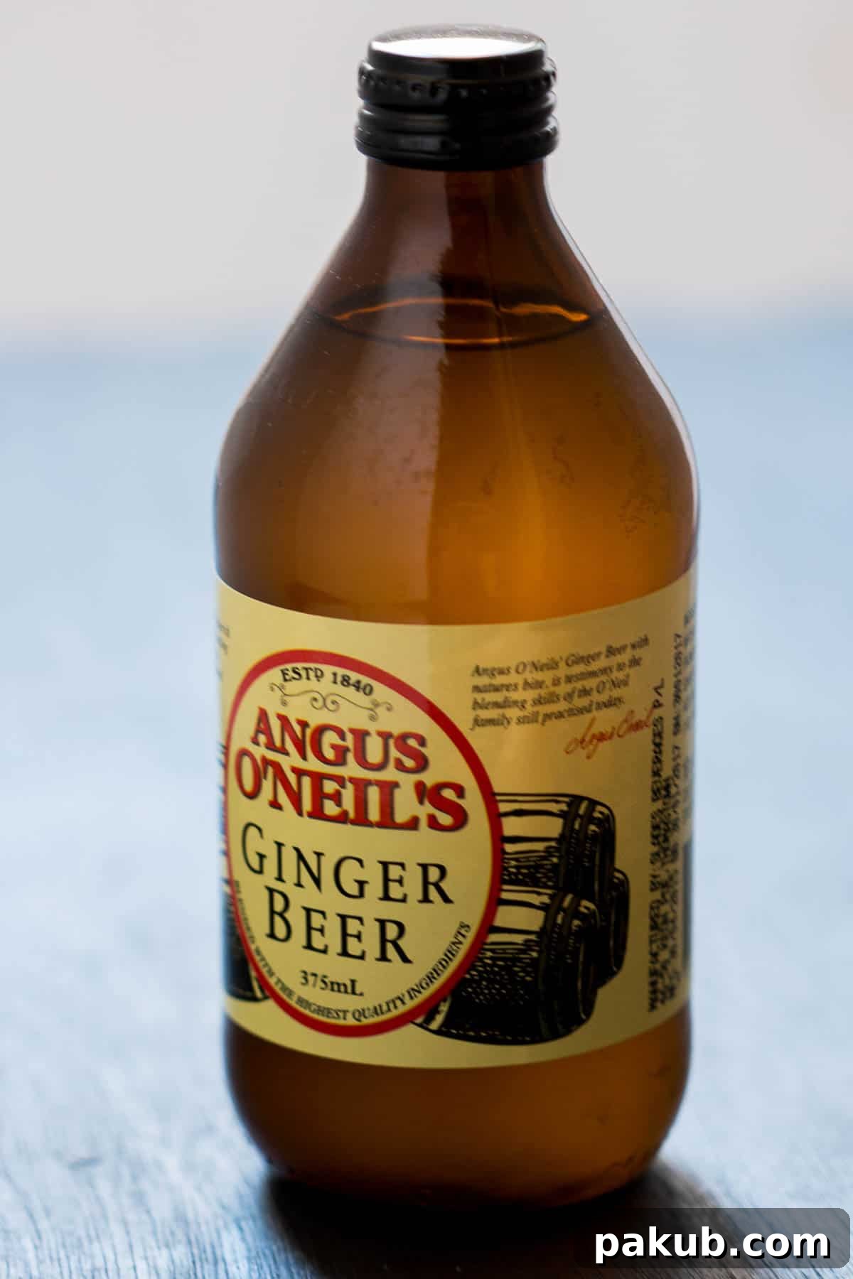 Angus O'Neil's ginger beer that gives the cocktail its flavor.
