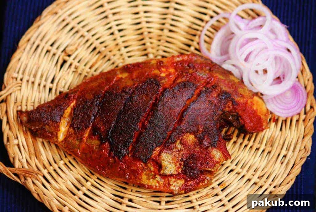 Mangalorean Meet Mirsang Fish Marinade Beautifully marinated fish pieces with Mangalorean Meet Mirsang chili, salt, and vinegar paste