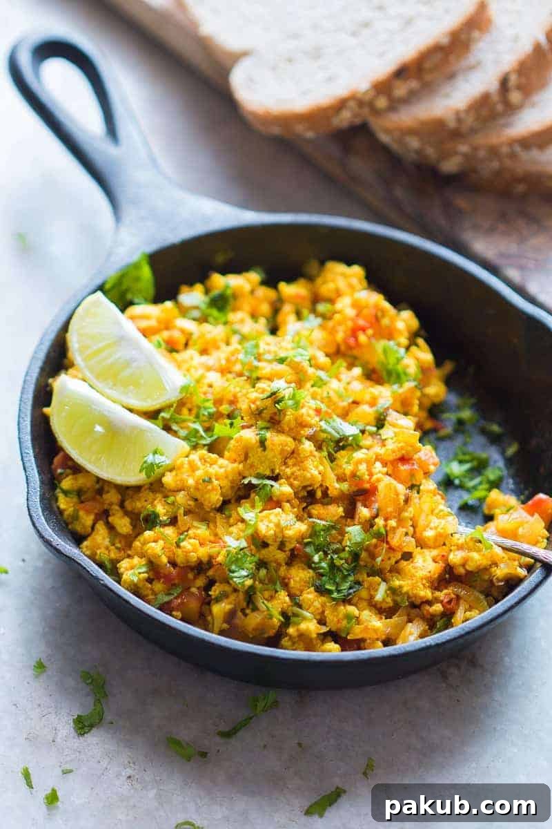 Easy Breakfast Paneer Bhurji