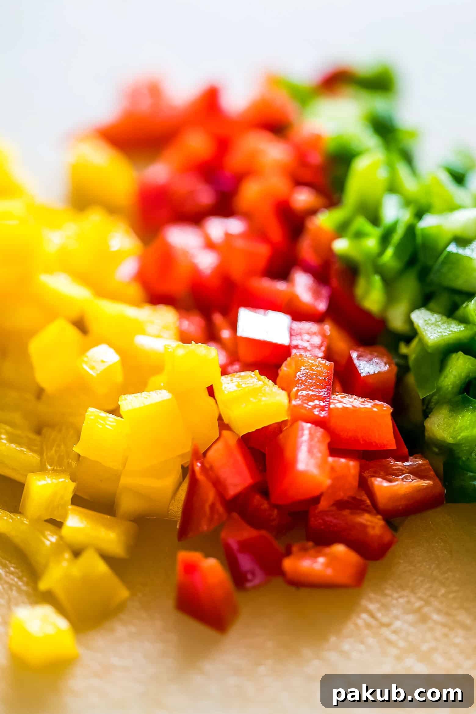 Another perspective of the Mexican Cauliflower Rice, highlighting its textured appearance and fresh ingredients.