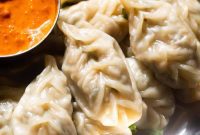 Soya-Stuffed Vegetarian Momos