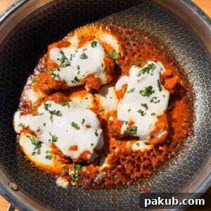 An image of freshly made Iffa Chicken, still in the cooking pan, ready to be served.