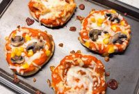 Kid-Friendly Mini Veggie Pizzas