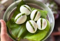 Indian-Style Stuffed Eggs Recipe: Spicy Masala Deviled Eggs