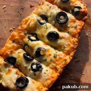 freshly air fryer pizza garlic bread ready to be served