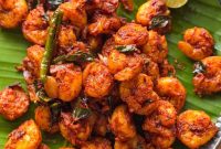 Kerala Prawn Roast: Spicy Coconut Shrimp from South India