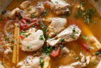 Oil-Free Chicken and Potato Curry