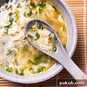 egg drop soup bowl