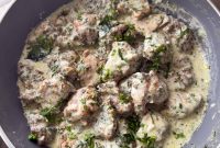 Creamy Coriander Chicken in the Air Fryer